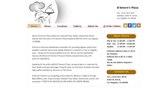 Desktop Screenshot of ladamorespizza.com